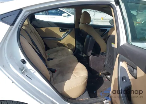 2013 Hyundai Elantra Gls from USA, damaged, VIN 5NPDH4AE7DH243356